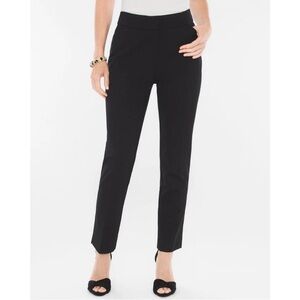 Chicos Seasonless Ponte Tapered Ankle Pants